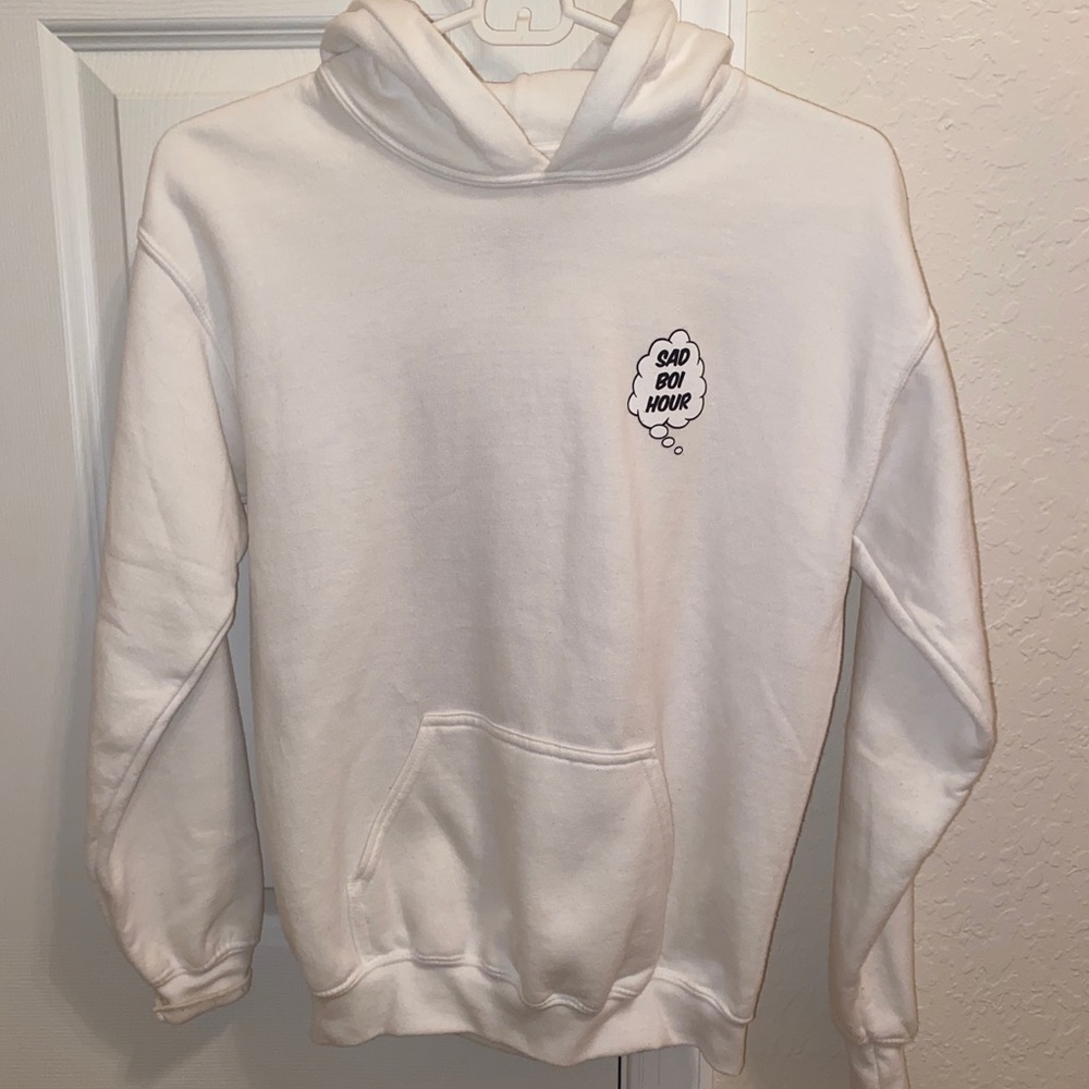 Emma Chamberlain sad boi hour hoodie merch
